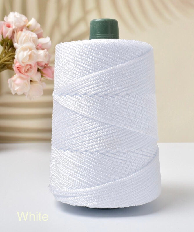 1pc 245g/8.64 Ounces Ice Silky Fiber Fabric Thread for DIY Crochets Handmade Projects
