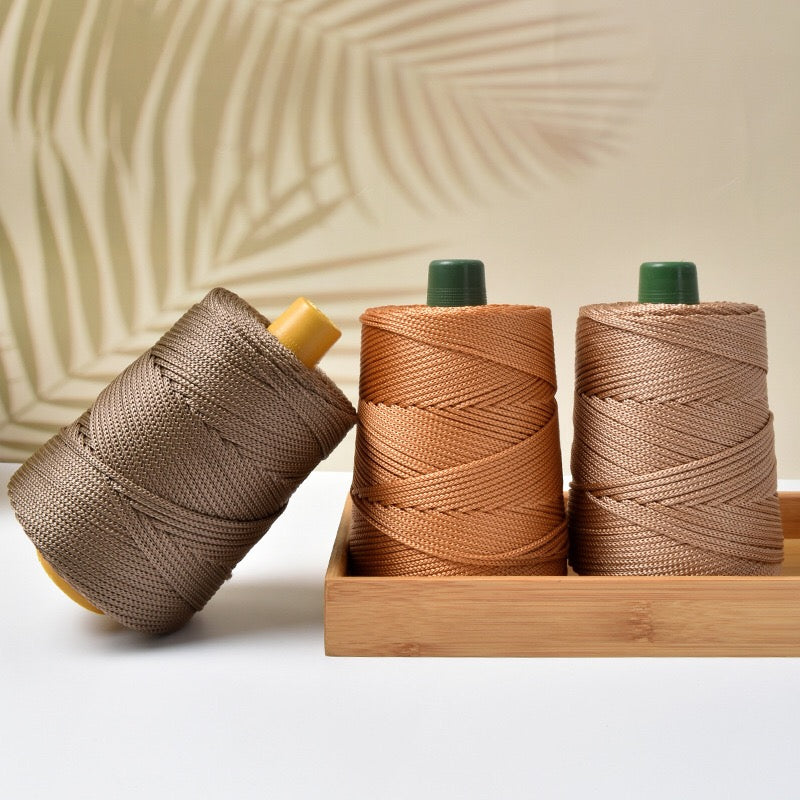 1pc 245g/8.64 Ounces Ice Silky Fiber Fabric Thread for DIY Crochets Handmade Projects