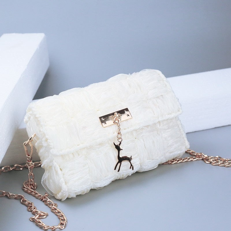 1 Set Mesh Plastic Canvas Sheets Kit for Ribbon Bag