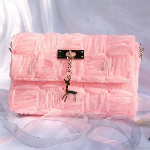 1 Set Mesh Plastic Canvas Sheets Kit for Ribbon Bag