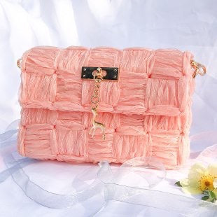 1 Set Mesh Plastic Canvas Sheets Kit for Ribbon Bag