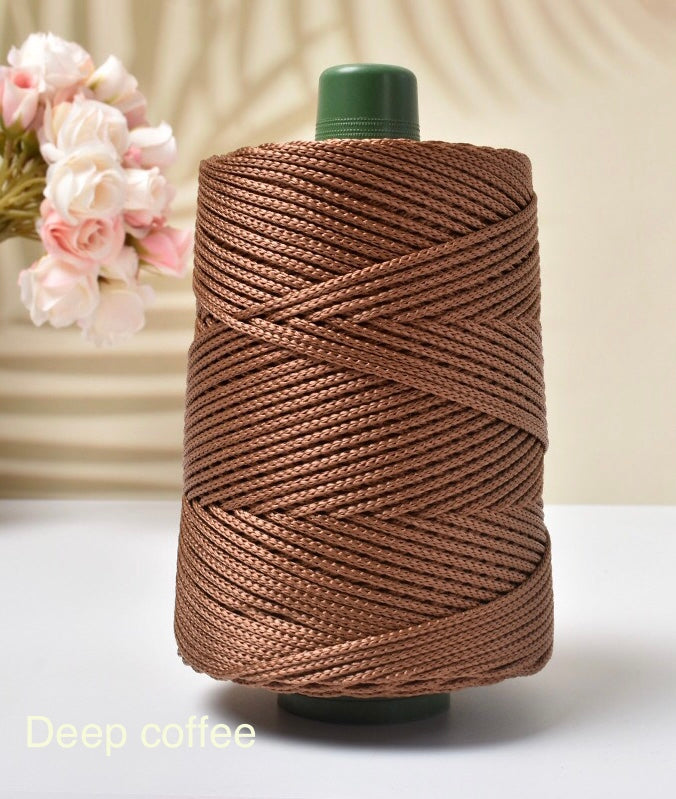 1pc 245g/8.64 Ounces Ice Silky Fiber Fabric Thread for DIY Crochets Handmade Projects