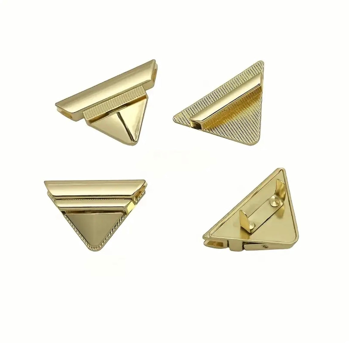 1pc Triangular buckle lock for handmade bags