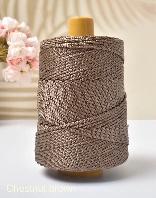 1pc 245g/8.64 Ounces Ice Silky Fiber Fabric Thread for DIY Crochets Handmade Projects