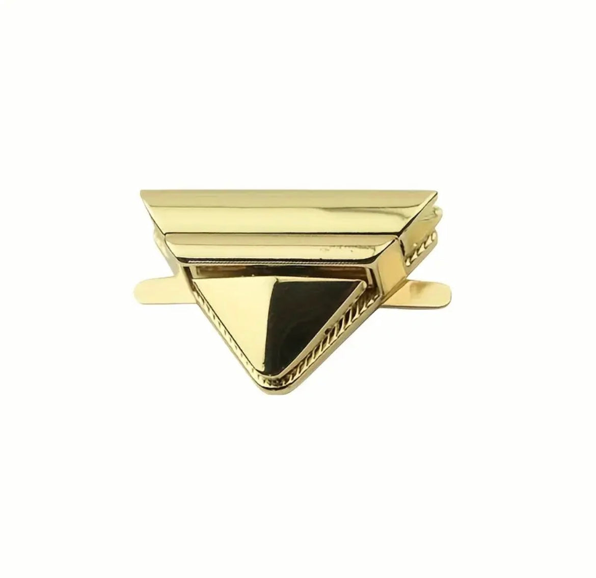 1pc Triangular buckle lock for handmade bags