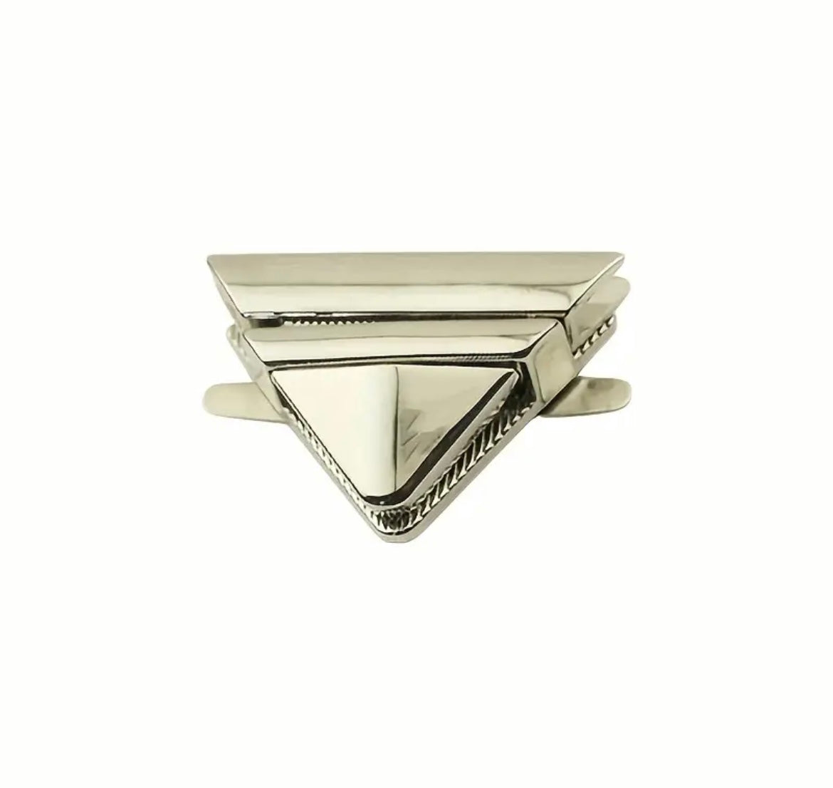 1pc Triangular buckle lock for handmade bags