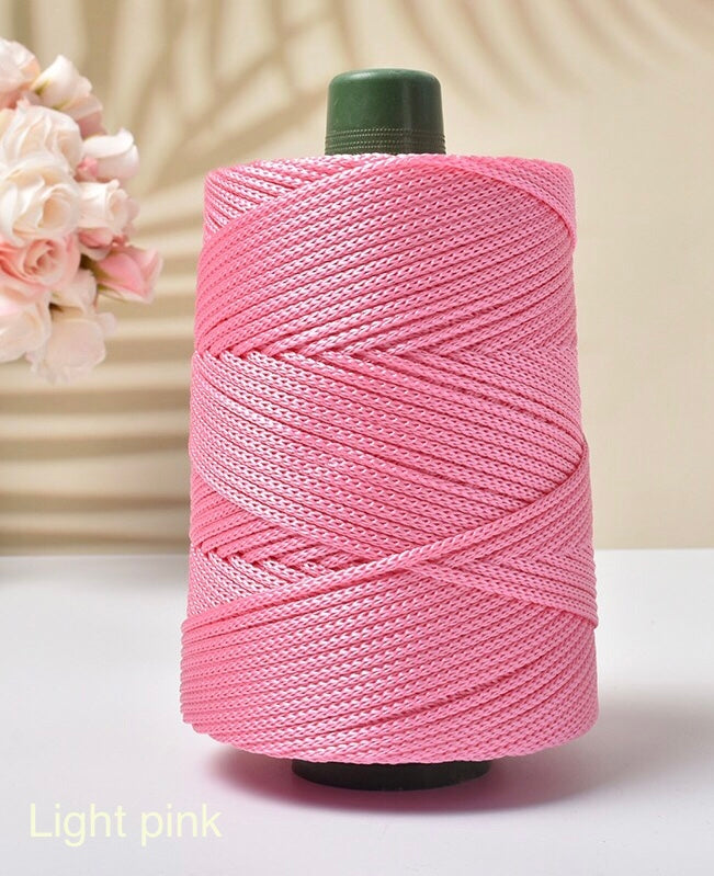 1pc 245g/8.64 Ounces Ice Silky Fiber Fabric Thread for DIY Crochets Handmade Projects