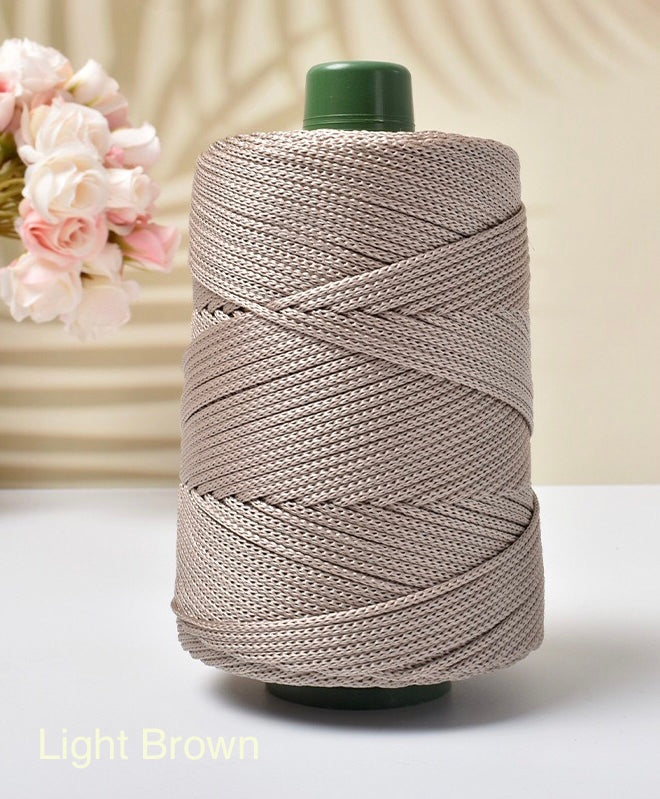 1pc 245g/8.64 Ounces Ice Silky Fiber Fabric Thread for DIY Crochets Handmade Projects