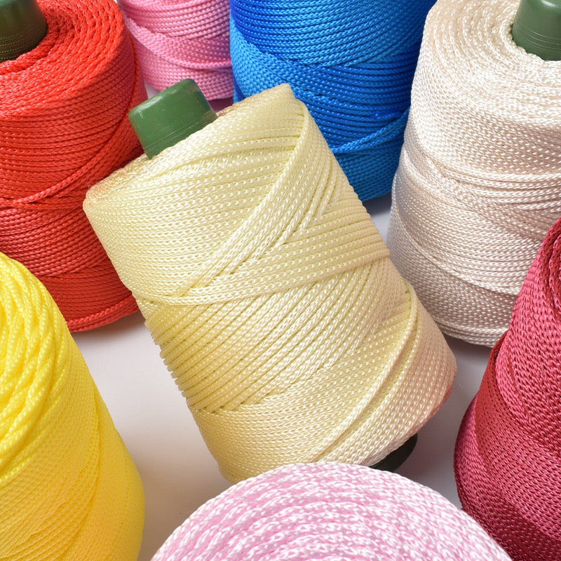 1pc 245g/8.64 Ounces Ice Silky Fiber Fabric Thread for DIY Crochets Handmade Projects