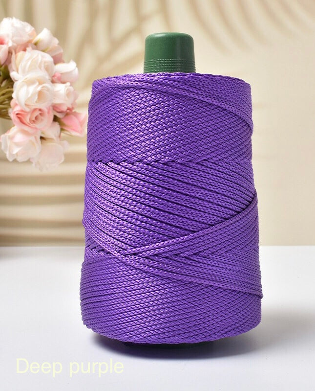1pc 245g/8.64 Ounces Ice Silky Fiber Fabric Thread for DIY Crochets Handmade Projects