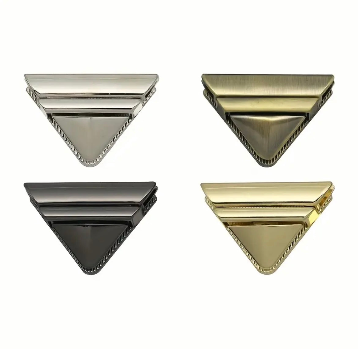 1pc Triangular buckle lock for handmade bags