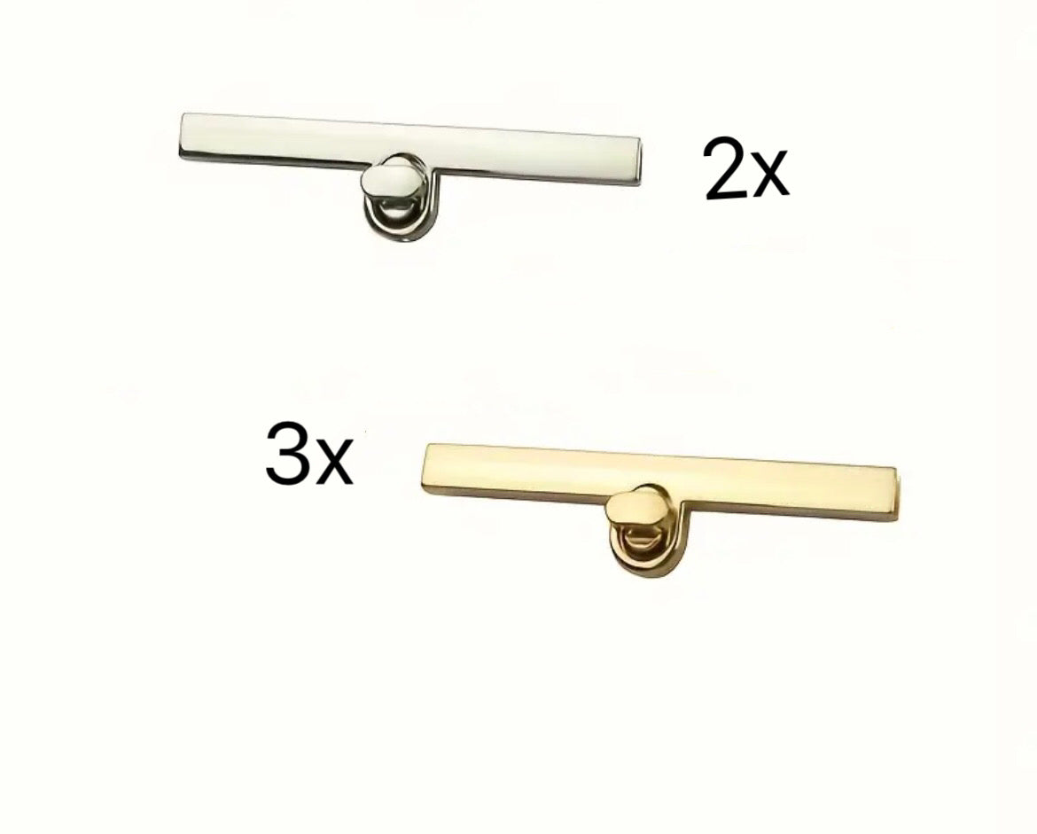 1pc Turn lock for handmade bags