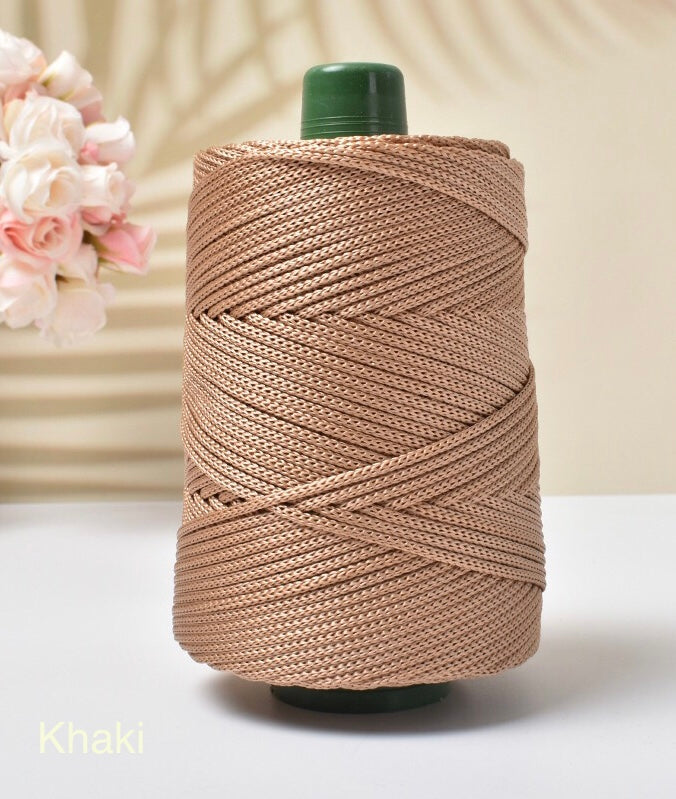 1pc 245g/8.64 Ounces Ice Silky Fiber Fabric Thread for DIY Crochets Handmade Projects